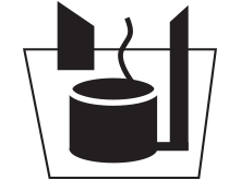 Graphic image of a sump pump