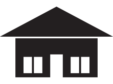 Graphic image of a house